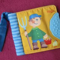 HABA BABY Softbuch Stoffbuch Bauernhof weich Kuschelbuch Buggybuch Babybuch