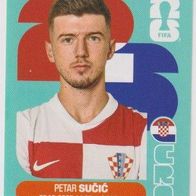 Panini Fussball WM 2026 Petar Sucic CRO Bild Nr 15