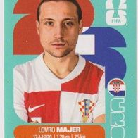 Panini Fussball WM 2026 Lovro Majer CRO Bild Nr 12