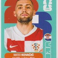 Panini Fussball WM 2026 Mateo Kovacic CRO Bild Nr 10