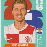 Panini Fussball WM 2026 Kristijan Jakic CRO Bild Nr 8