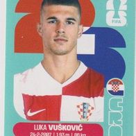 Panini Fussball WM 2026 Luka Vuškovic CRO Bild Nr 6