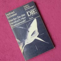 Schreiter Werfen Sie das Handtuch, Herr .. DIE Reihe Delikte Indizien Krimi DDR