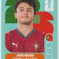 Panini Fussball WM 2026 João Neves POR Bild Nr 14