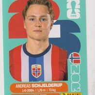 Panini Fussball WM 2026 Andreas Schjelderup NOR Bild Nr 12
