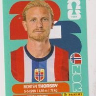 Panini Fussball WM 2026 Morten Thorsby NOR Bild Nr 9