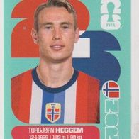 Panini Fussball WM 2026 Torbjørn Heggem NOR Bild Nr 8