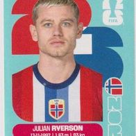 Panini Fussball WM 2026 Julian Ryerson NOR Bild Nr 3