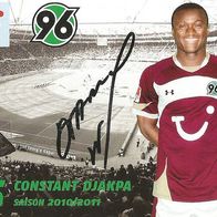 Constant Djakpa - Hannover 96 - AK 10/11 - Leverkusen + Frankfurt