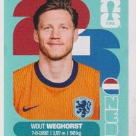 Panini Fussball WM 2026 Wout Weghorst NED Bild Nr 19