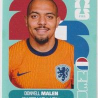 Panini Fussball WM 2026 Donyell Malen NED Bild Nr 18