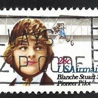 USA Sondermarke " Blanche Stuart Scott " Michelnr. 1453 o
