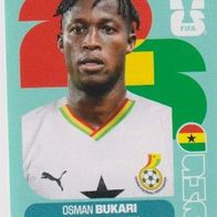 Panini Fussball WM 2026 Osman Bukari GHA Bild Nr 19