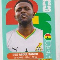 Panini Fussball WM 2026 Salis Abdul Samed GHA Bild Nr 11