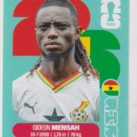 Panini Fussball WM 2026 Gideon Mensah GHA Bild Nr 7
