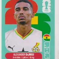 Panini Fussball WM 2026 Alexander Djiku GHA Bild Nr 6