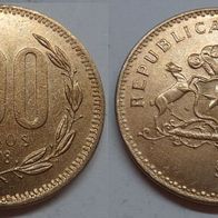 Chile 100 Pesos 1998 ## O