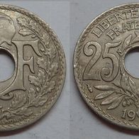 Frankreich 25 Centimes 1932 ## B1