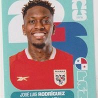 Panini Fussball WM 2026 José Luis Rodríguez PAN Bild Nr 19