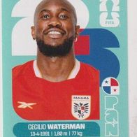 Panini Fussball WM 2026 Cecilio Waterman PAN Bild Nr 18