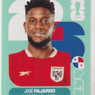 Panini Fussball WM 2026 José Fajardo PAN Bild Nr 17