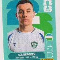 Panini Fussball WM 2026 Igor Sergeev UZB Bild Nr 19