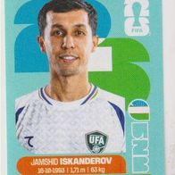 Panini Fussball WM 2026 Jamshid Iskanderov UZB Bild Nr 12