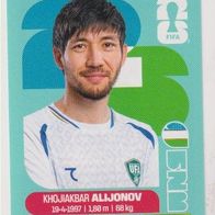 Panini Fussball WM 2026 Khojiakbar Alijonov UZB Bild Nr 8