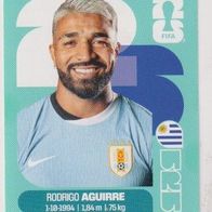 Panini Fussball WM 2026 Rodrigo Aguirre URU Bild Nr 19