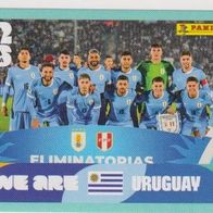 Panini Fussball WM 2026 Mannschaftsbild URU Bild Nr 13