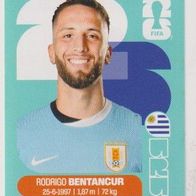 Panini Fussball WM 2026 Rodrigo Bentancur URU Bild Nr 12