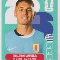 Panini Fussball WM 2026 Guillermo Varela URU Bild Nr 8