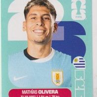 Panini Fussball WM 2026 Mathías Olivera URU Bild Nr 7