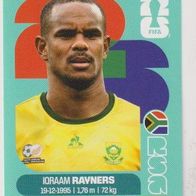 Panini Fussball WM 2026 Iqraam Rayners RSA Bild Nr 18