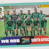 Panini Fussball WM 2026 Mannschaftsbild RSA Bild Nr 13