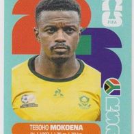 Panini Fussball WM 2026 Teboho Mokoena RSA Bild Nr 11