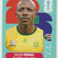 Panini Fussball WM 2026 Khuliso Mudau RSA Bild Nr 9