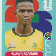 Panini Fussball WM 2026 Khulumani Ndamane RSA Bild Nr 7