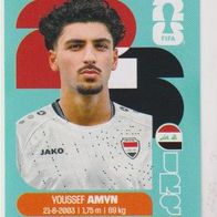 Panini Fussball WM 2026 Youssef Amyn IRQ Bild Nr 14