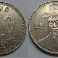 Südkorea 100 Won 1999 ## B3