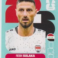 Panini Fussball WM 2026 Rebin Sulaka IRQ Bild Nr 3