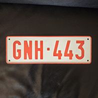 Nummernschild / Autokennzeichen Belgien (Serie 1973 - 2010)