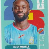 Panini Fussball WM 2026 Fiston Mayele COD Bild Nr 18