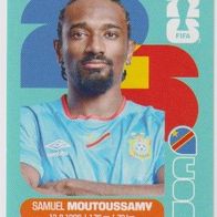 Panini Fussball WM 2026 Samuel Moutoussamy COD Bild Nr 11