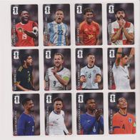 Panini Fussball WM 2026 Coca Cola Sticker CC1 - CC12 kompletter Bildersatz