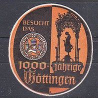 alte Reklamemarke - Besucht das 1000-jährige Göttingen (407)