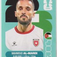 Panini Fussball WM 2026 Mahmoud Al-Mardi JOR Bild Nr 17