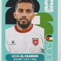 Panini Fussball WM 2026 Musa Al-Taamari JOR Bild Nr 15