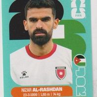 Panini Fussball WM 2026 Nizar Al-Rashdan JOR Bild Nr 10