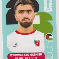 Panini Fussball WM 2026 Mohammad Abu Hashish JOR Bild Nr 4